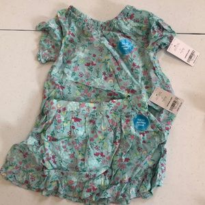 NWT Carter’s matching top and skirt/skirt set